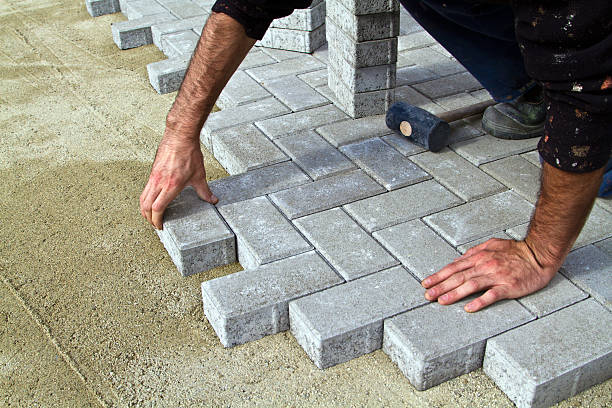 Residential Paver Driveway in Watsessing, NJ